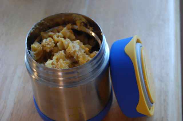 Thermos Lunch - Healthier Macaroni and Cheese - ActiveKidsClub